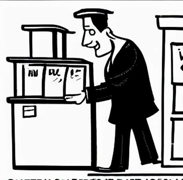 Post person